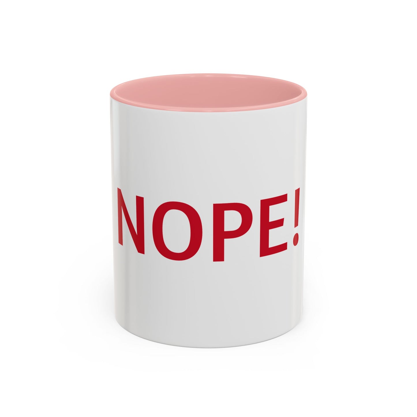 Funny Accent Coffee Mug – "NOPE!" – Perfect Gift for Sassy Friends