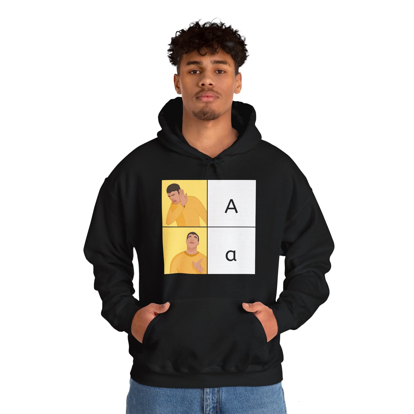 Unisex Humor Graphic Hoodie - Bold Expressions for Everyday Comfort