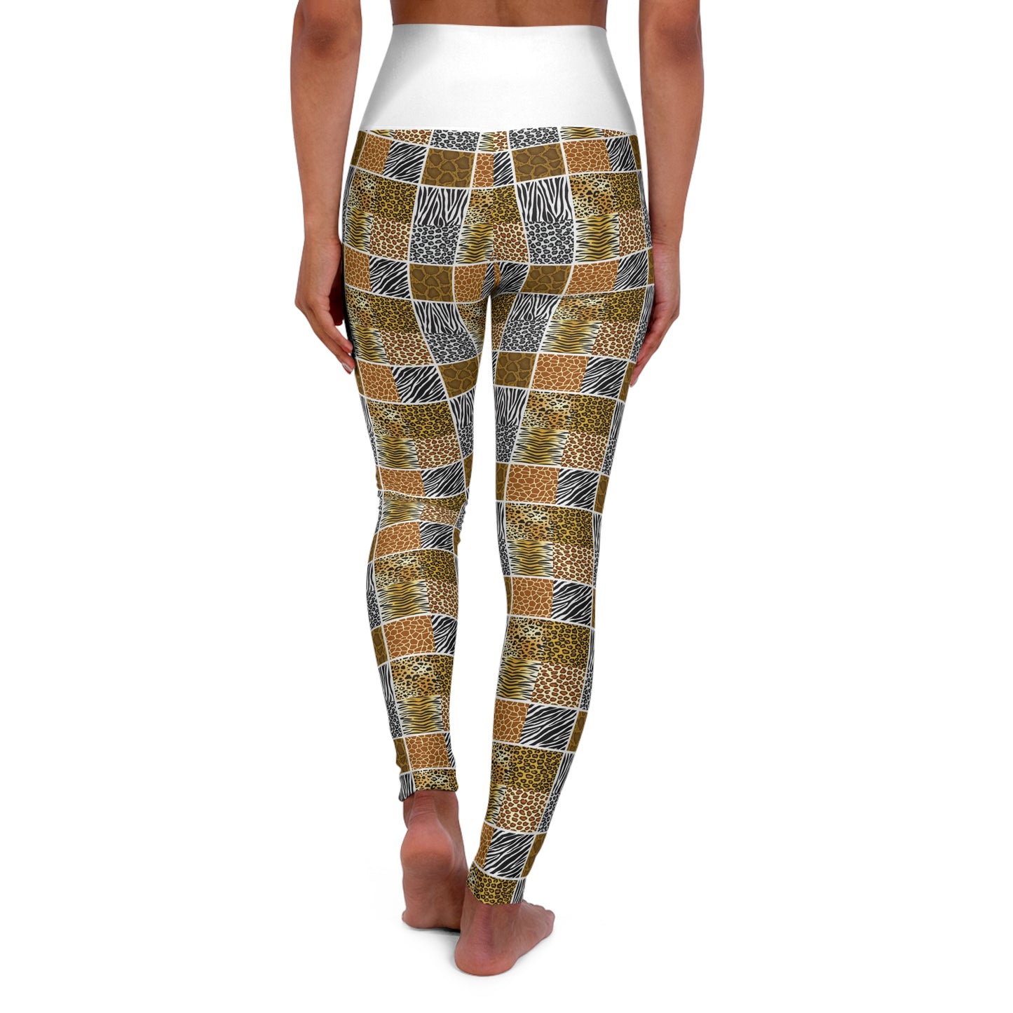 Stylish High Waisted Yoga Leggings - Comfortable Chic Activewear for Fitness Enthusiasts