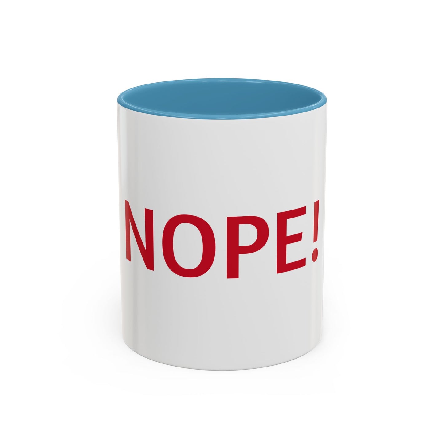 Funny Accent Coffee Mug – "NOPE!" – Perfect Gift for Sassy Friends