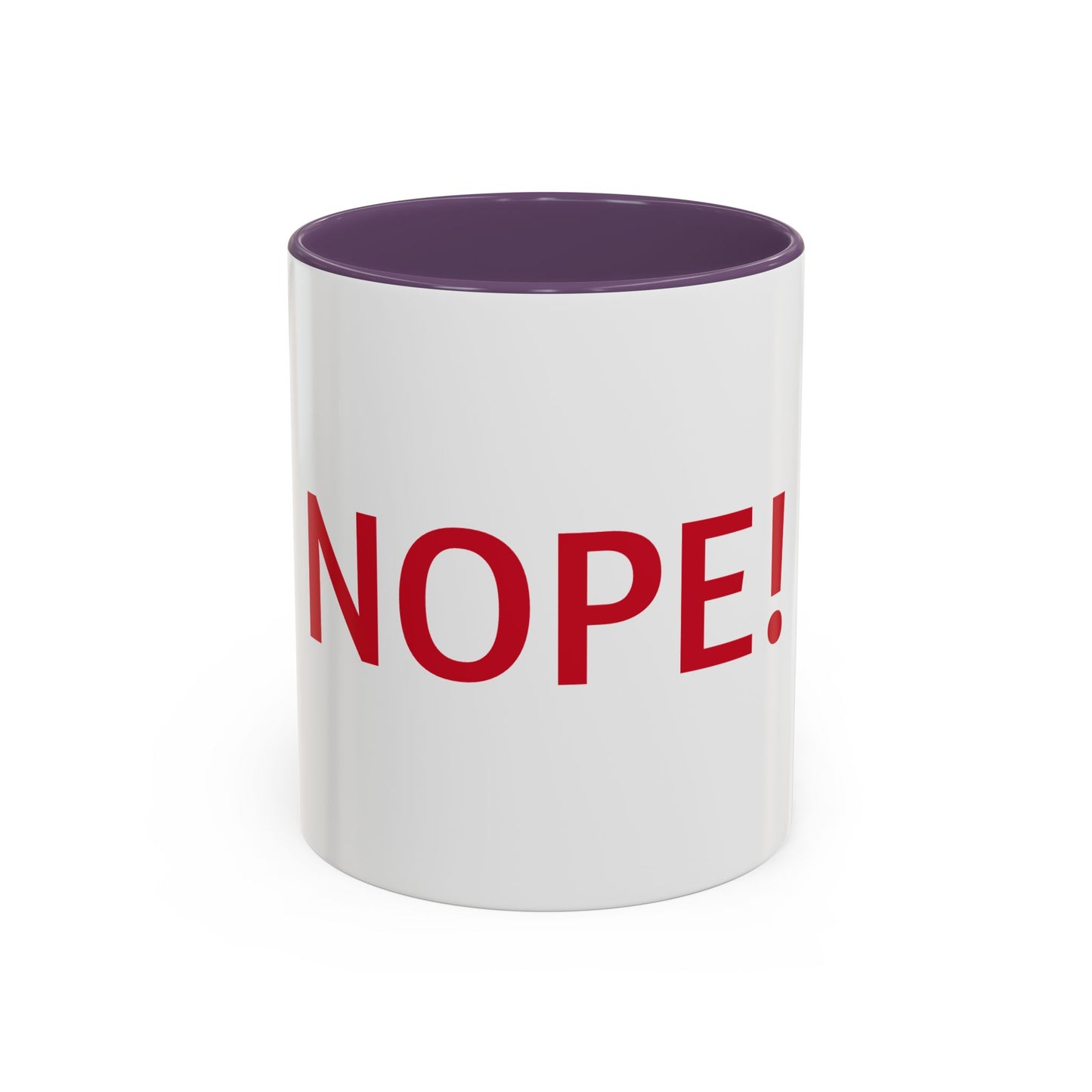 Funny Accent Coffee Mug – "NOPE!" – Perfect Gift for Sassy Friends