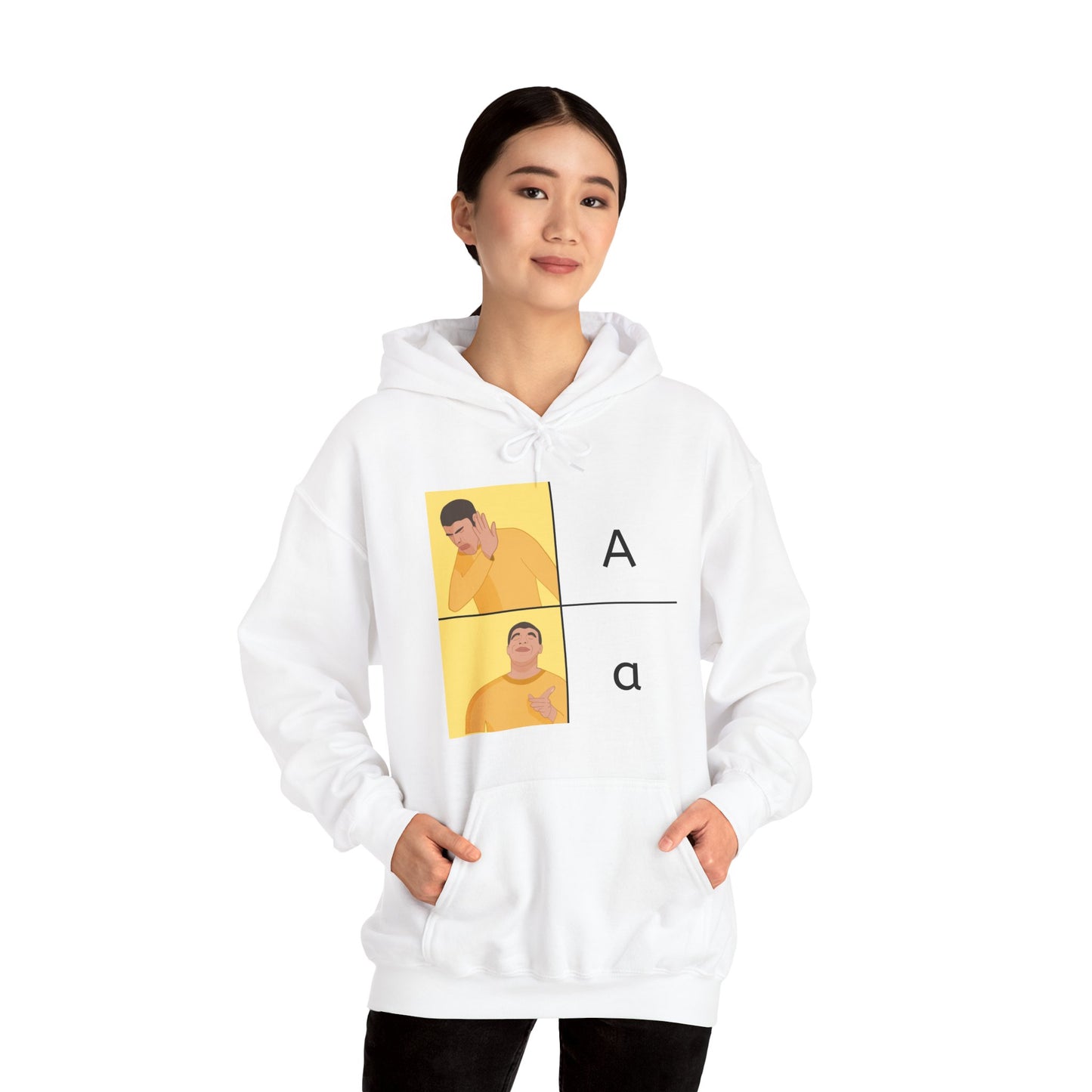 Unisex Humor Graphic Hoodie - Bold Expressions for Everyday Comfort